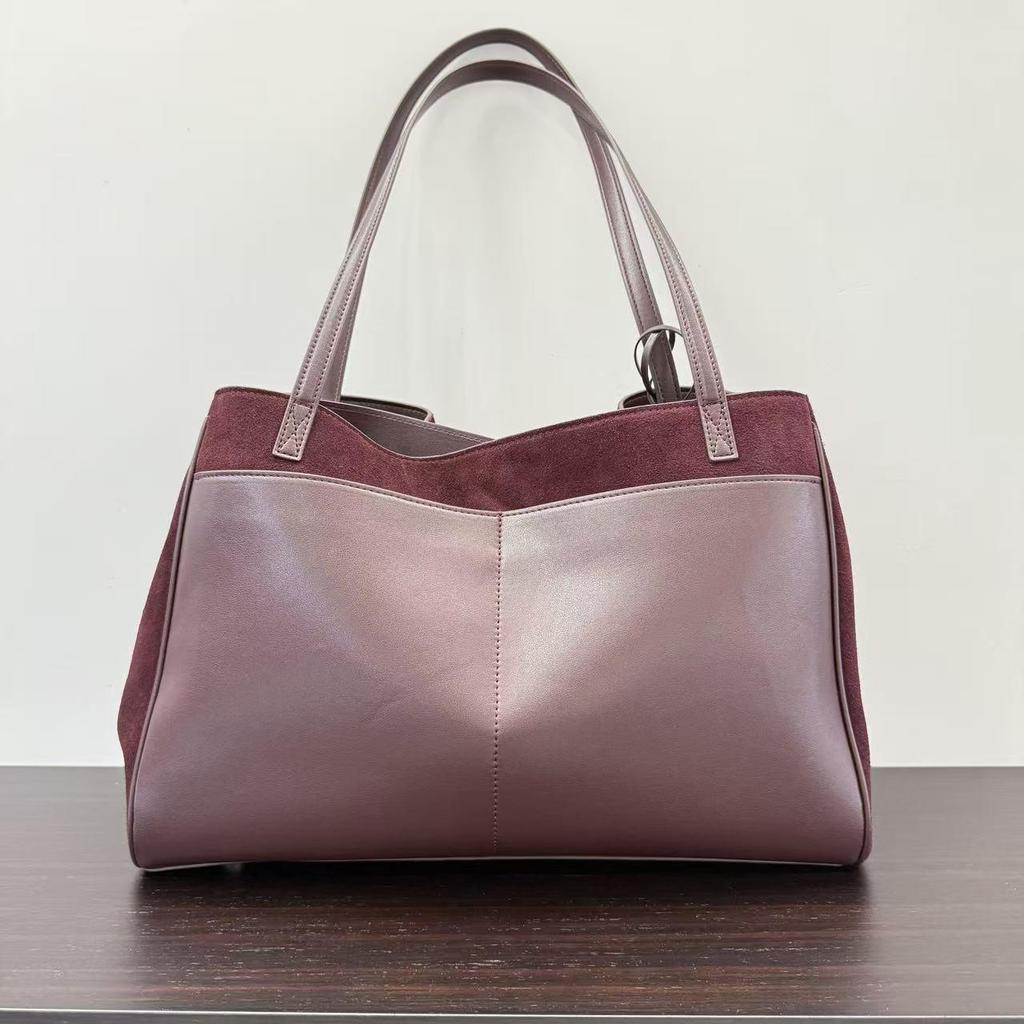 B's Trendy Frosted Genuine Leather Shoulder & Crossbody Bag for Autumn/Winter