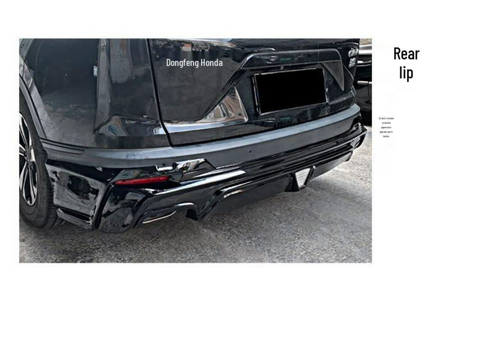Black Warrior Kit: 21-22 CRV Sport Bumper, Side Skirts, Front Lip, Rear Bumper