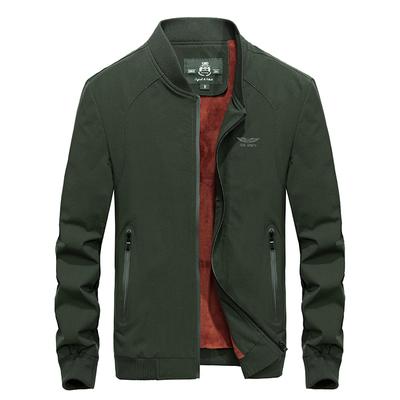 Men's Autumn and Winter New Men's Jackets Plus Velvet Thickened Baseball Uniforms Large Size Loose Jackets Men's Tops Jackets