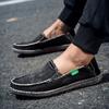 New cloth shoes casual rubber sole outdoor canvas shoes black beanie shoes