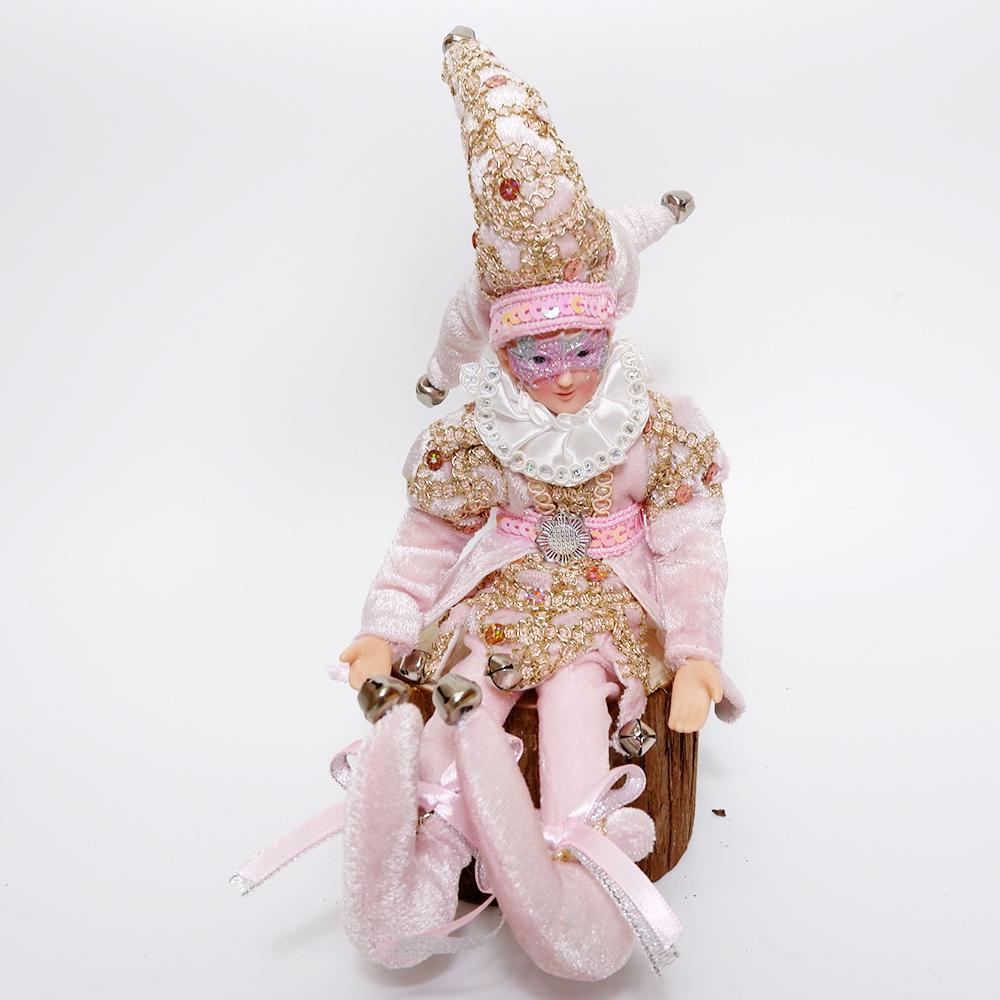 Elf Dolls with Mask Christmas Tree Pendant Ornaments Boy Elf Toy On The Shelf Hanging Decoration Navidad Natal New Year Gifts