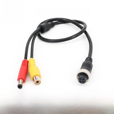 Aviation To Audio Car AV Adapter Cable, Female To Adapter Cable