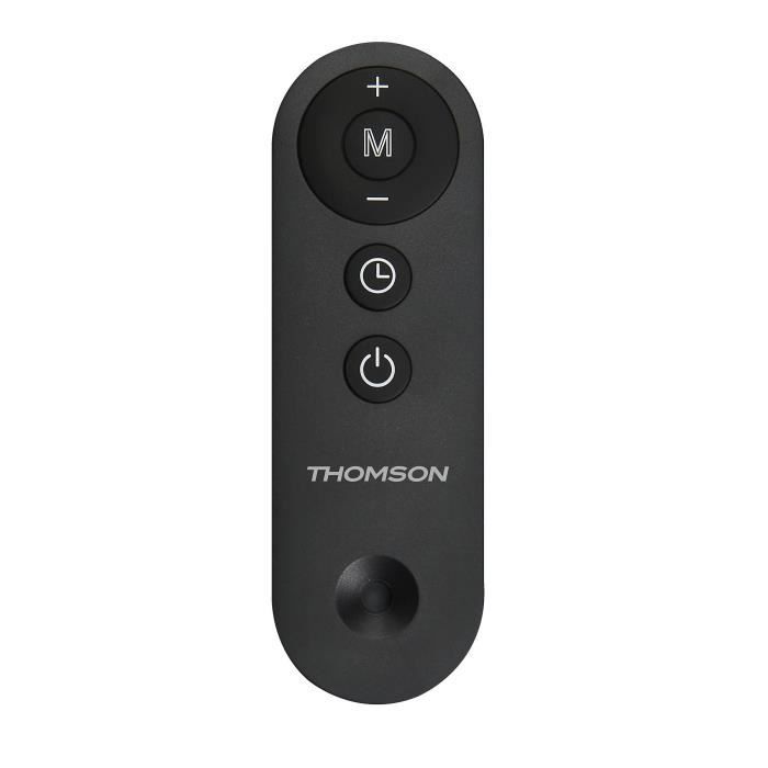 Fan Heater - THOMSON - THSFC25DN - 1500 Watts - Remote Control - Black