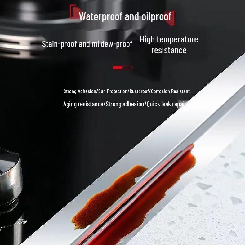 Waterproof High-Temperature Aluminum Foil Tape for Kitchen & Bathroom