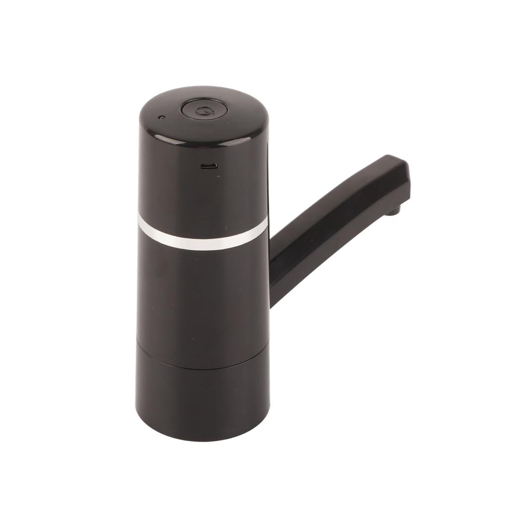 1x Wireless Rechargeable Bottle Drinking Water Electrical Pump Portable Dispenser USB (Black)