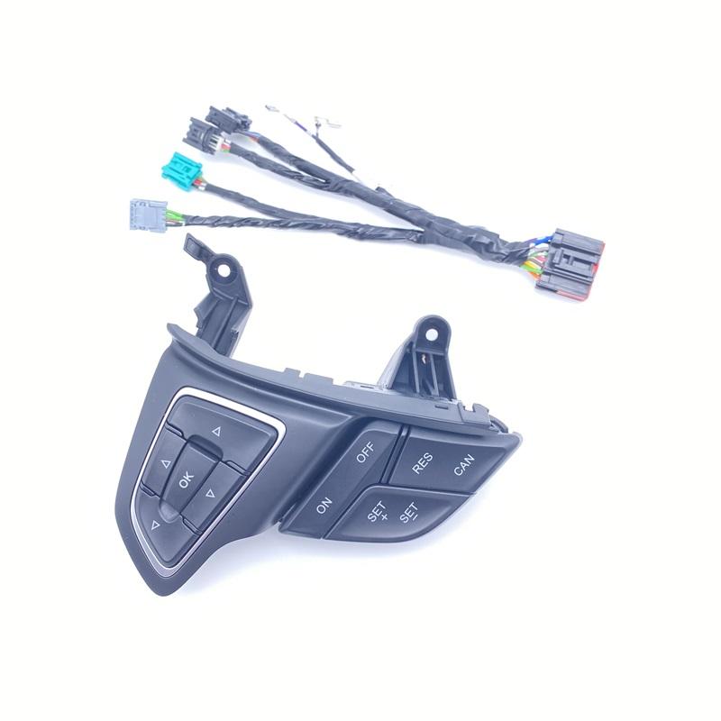 For Ford Focus Mk3 2015-2017 Kuga 2017 Cruise Control Switch Multifunction Steering Wheel Button Adaptive cruise control switch Without LIM