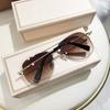 1pc Aviator Fashion Large Face Driving Riding Stylish Trendy Personality Sunglasses For Men
