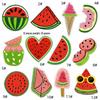 Cartoon Watermelon Embroidered Patch for Clothing & Bags - Heat Adhesive