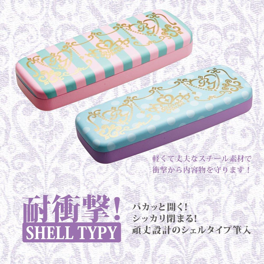 Sonic Liana Tiara Pencil Shandy Shell-Type Case, Pink, SK-1469-P