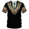African Dashiki Print T-shirt Männer/Frauen Ethnische Vintage Folk-benutzerdefinierte Kleidung 2023 Sommer Casual Paare Kurzarm Grafik tops