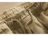 Autumn Micro-Elastic Khaki Retro Lace-Up Men's Casual Overalls