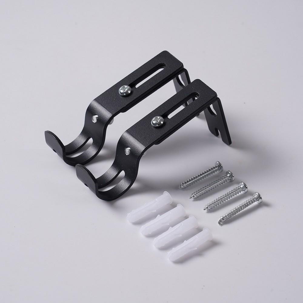 Verstellbarer Universal-Metall-Vorhangstangen-Halter Haken