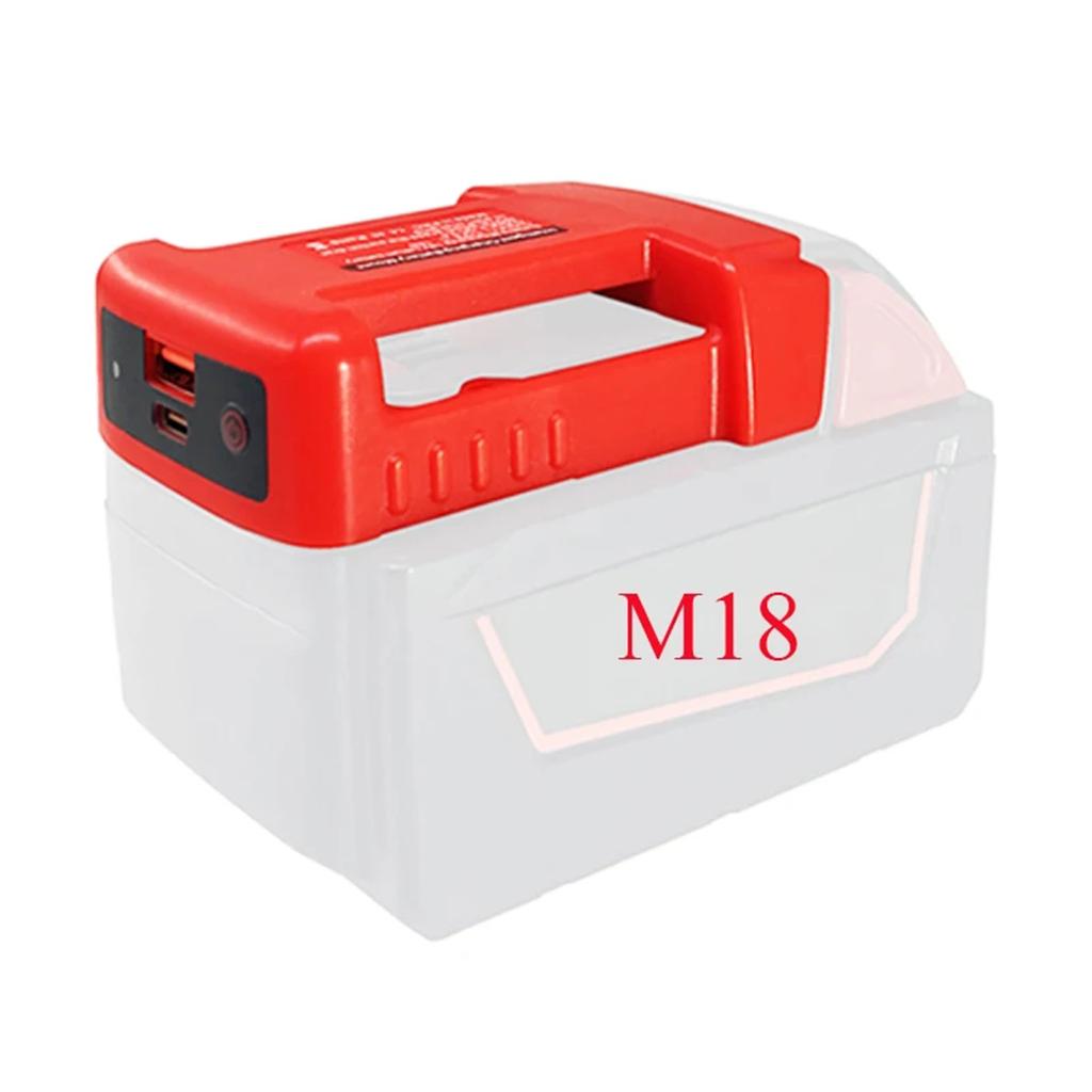 Portable Battery Belt Buckle Storage Bracket Convenient Charging Solution for MWQ/DW/ 18V Electric Tools