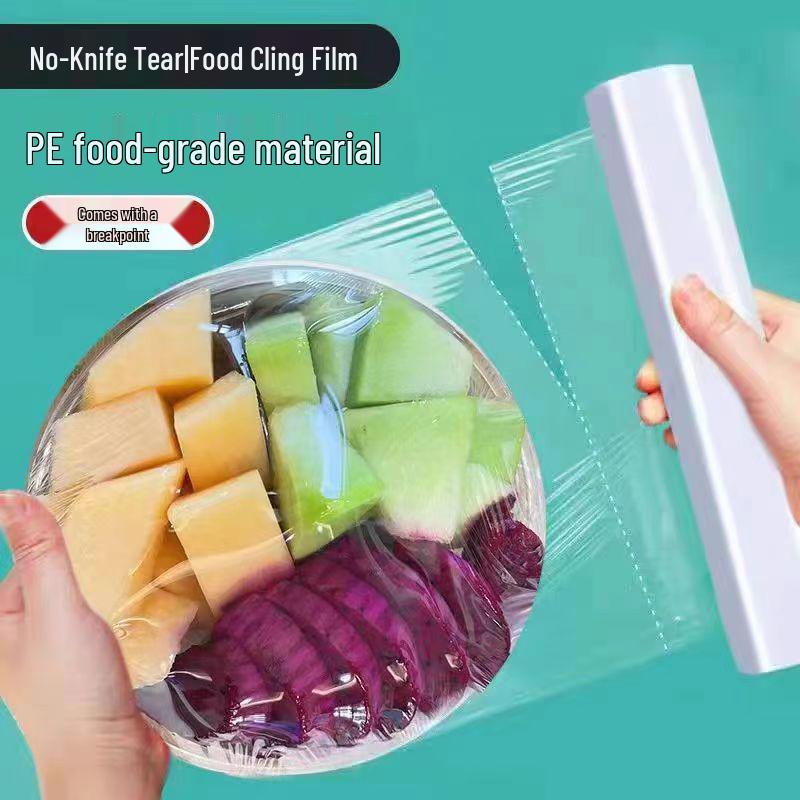 Hochtemperaturbeständige Frischhaltefolie in Lebensmittelqualität für Küche & Gewerbe