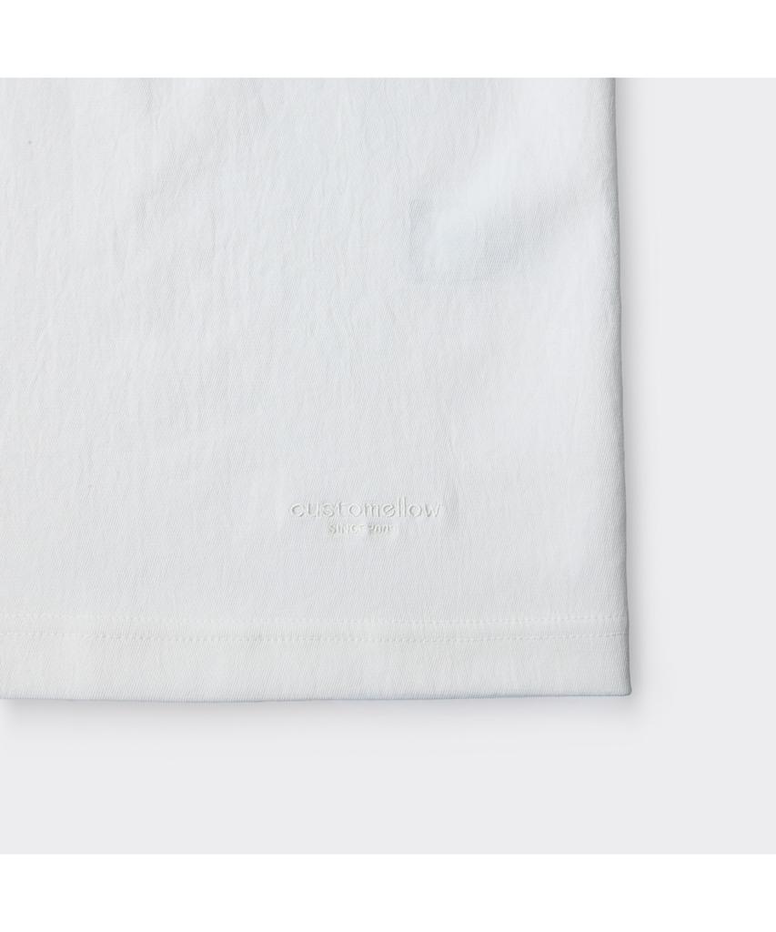 Keoseuuteommellou White Woven T-Shirt Cwtas26212Whx
