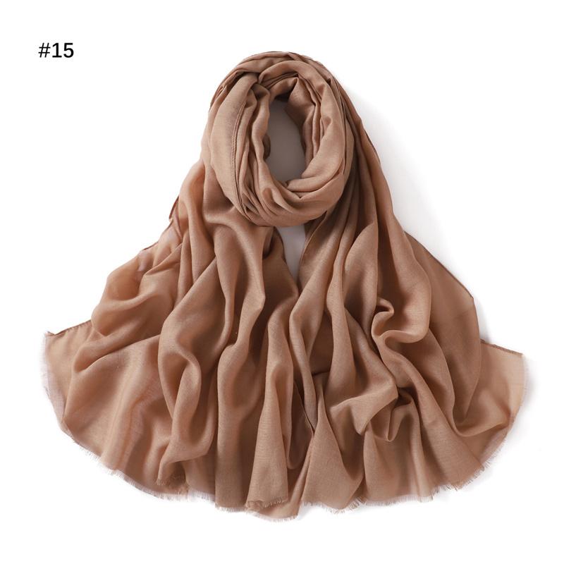 

Новая Мода Женский Рамадан Мусульманский Хиджаб Хлопок и Лен Мягкий Осень и Зима Однотонный Исламский Платок Головной Платок Шаль