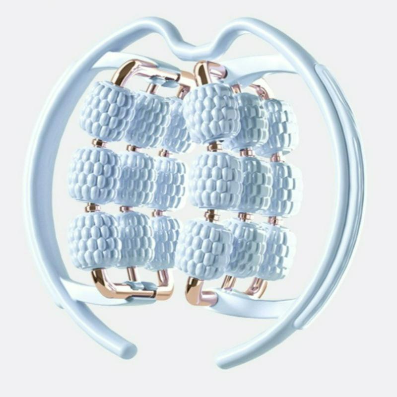 18 Wheels Muscle Roller Massager 360 Roller for Calf Arm Leg Body Massage Roller Slimming Body Anti Cellulite Massager Relax Too
