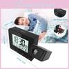 Digital Projection Alarm Clock With Temperature And Time Display For Home Decor And Daily Use