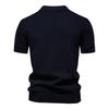 STORN New Summer Premium Solid Color Men's Golf Polo Shirt for Collared Breathable Fabric Social Casual Top Male Polo Shirts