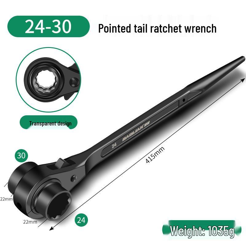 Dual Function Ratchet Wrench Set with Burr Wheel and Torx Socket
