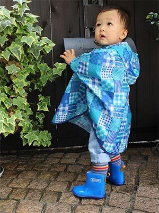 Stample Amechan Rain Boots with Insole Kids 14cm 71190 69.Cherry