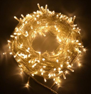 [Amazon Exclusive Brand] Classic 100-Light Christmas Light Set, 10m Long, Rainproof, Connectable, Controller Included, Memory Storage, 8 Lighting