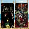 A-Alice M-Madness R-Returns Anime Beach Swimming Towel Soft Absorbent Washcloth Children's Gifts for Kids Travel Camping Gym