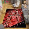 Basketball Star L-LeBron J-James K-Kobe Printed Carpet Outdoor Rug Area Rug Non-slip Carpet Bedroom Decor Carpet for Room Gift