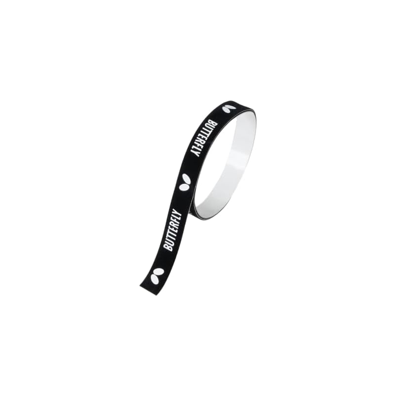 Butterfly Tischtennis-Kantenschutz 2 77030-278 (Schwarz/L/Herren, Damen, Jr) 10 mm