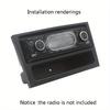 1Din Car  Fascia for OPEL Tigra/ Astra/ Vectra/ Zafira 2004-2009 Plate Holder Frame Kit Trim Panel Interior Mouldings