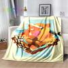 Hashibira Inosuke Demon Slayer Character Anime Blanket Lightweight Comfortable Soft Breathable Ultra Warm Blanket Bedding Travel