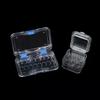 1pc 6/16 Grids Dentistry Tooth Box with Film Denture Box Veneers Materials Aesthetic Dentist for Dental Technician Tools