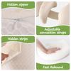 Large Body Pillow, Breathable Full Body Pillow for Side Sleeper Long Bed Pillow