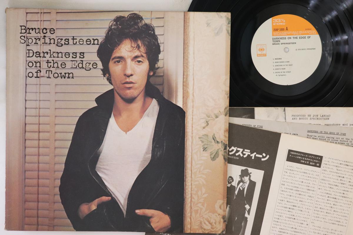 

LP Record BRUCE SPRINGSTEEN - Darkness On The Edge Of Town 25AP1000 CBS SONY 1978 Japan Rock Used