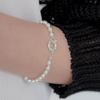 B,LINE Glam b,allume bracelet (925 silver)