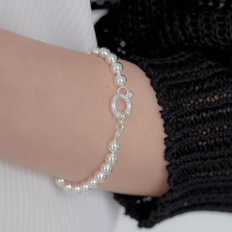 B,LINE Glam b,allume bracelet (925 silver)