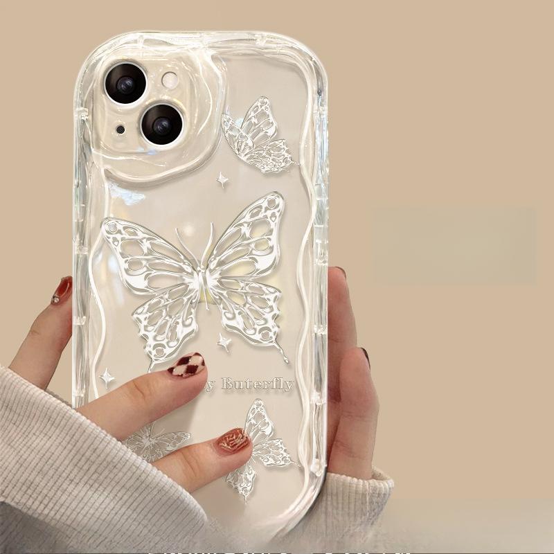 

Подходит для Apple 15 Чехол для мобильного телефона iPhone14promax Полный комплект Anti-Fall 13/12mini Niche Xs/16 Smudge iPhone SE (2nd Generation)