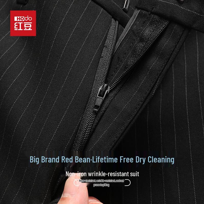 Men's Double-Breasted Slim Fit Suit Set