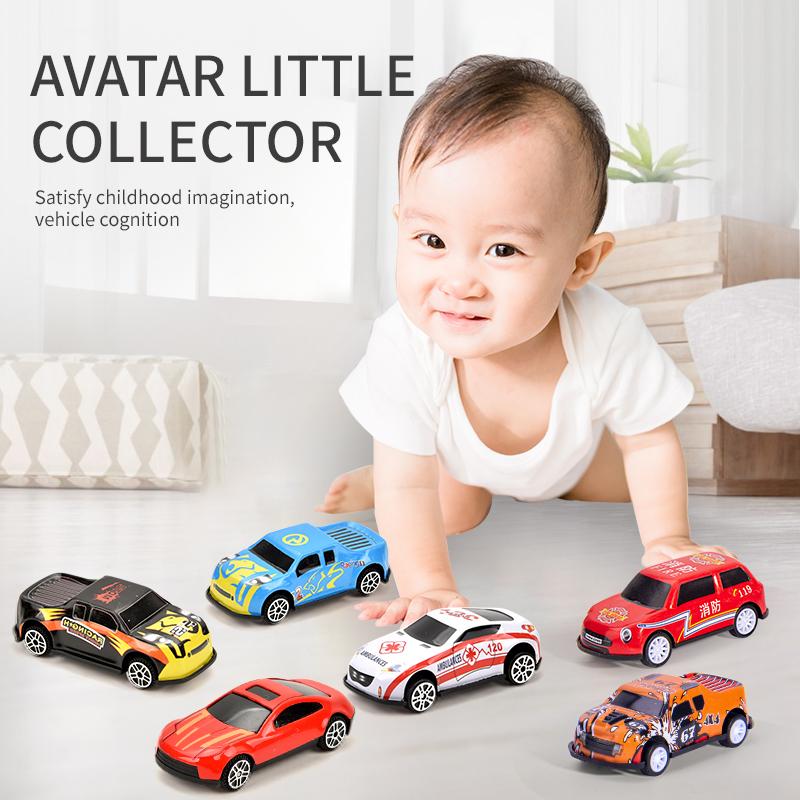 Children'S Alloy Car Plaything Good Gift   Pull-Back  Inertia Small Simulation Racing Car Model  Kids Present For Kids