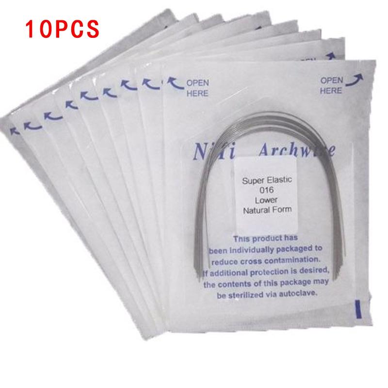 Flexible Oval Form Niti Round Arch Wires for Comfortable Orthodontic Use