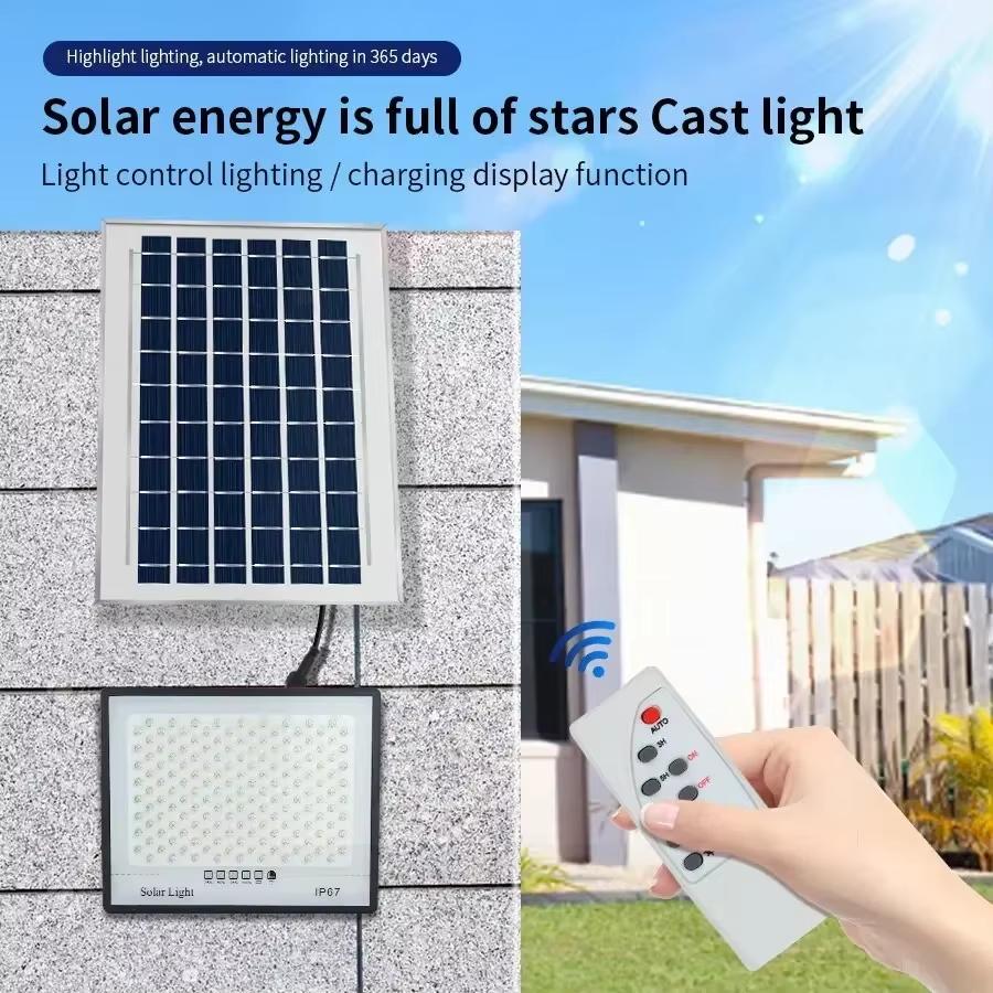 LED Solar Lights Outdoor Garden Refletor Garden Buildings Sunlight IP67 Waterproof Lamp Spotlight Emergency Lighting Wall Light