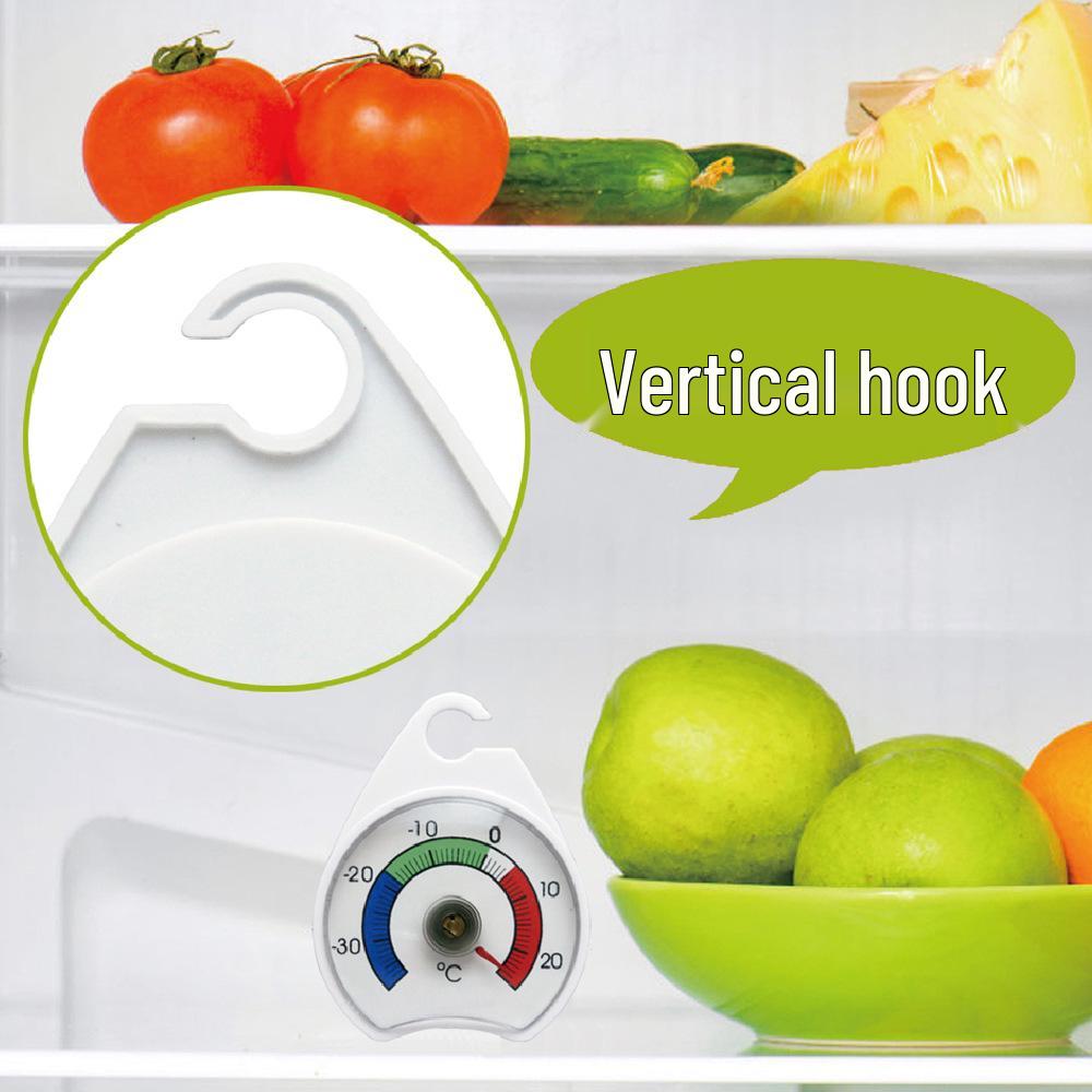 Precision Refrigerator & Freezer Thermometer with Hook for Home and Restaurant