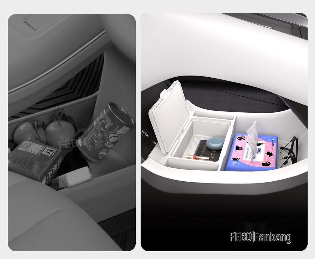 Denza N9 Center Console Silicone Storage Organizer for 25 Models