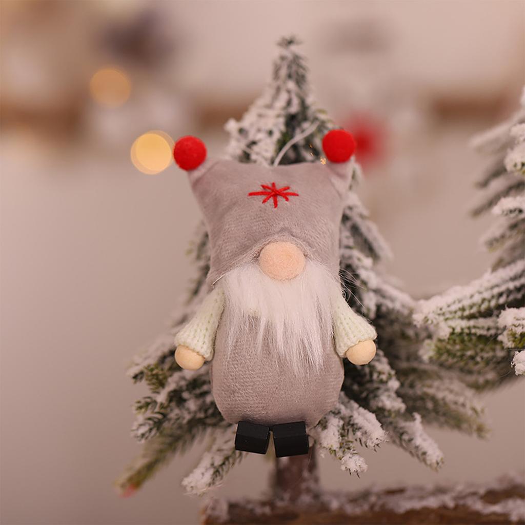 Faceless Old Man Pendant Christmas Tree Decoration Creative Doll Hanging Doll