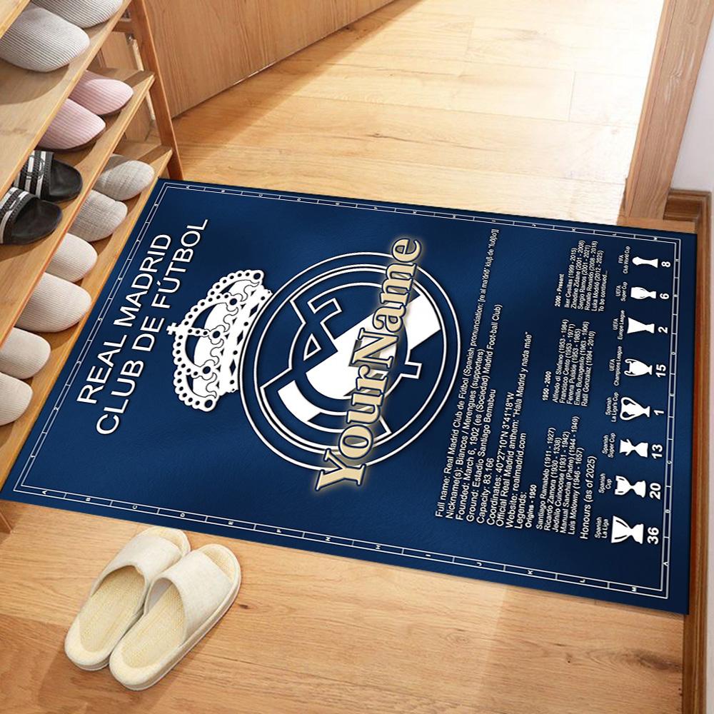 Chelsea Customize Your Name Carpet Perfect for Balcony Entryway Game Room Study Room Anti-slip Rug Office Home Decor