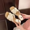 Fashion Ladies' Fashionable Casual Flat Sandals Versatile Outdoor Wear Comfortable Flat Slippers for Everyday Use