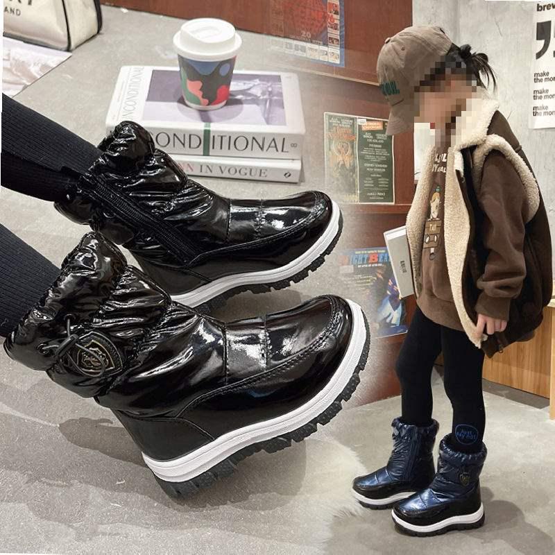 Northeast Barnesko Vinter Snøstøvler: Tykk, Varm, Sklisikker Støvel for Gutter og Jenter