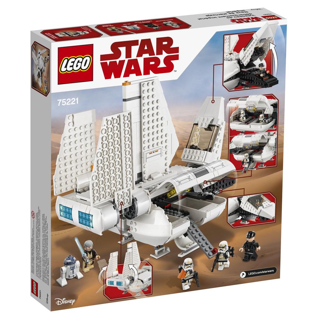 LEGO Star Wars 75221 Bausatz (636 Stück), Multicolor
