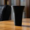 Wired Beans Glass Tumbler 240 Lightly Blown Tumbler Glass 360ml Amazon Exclusive (Wired Beans) (Black Matte)