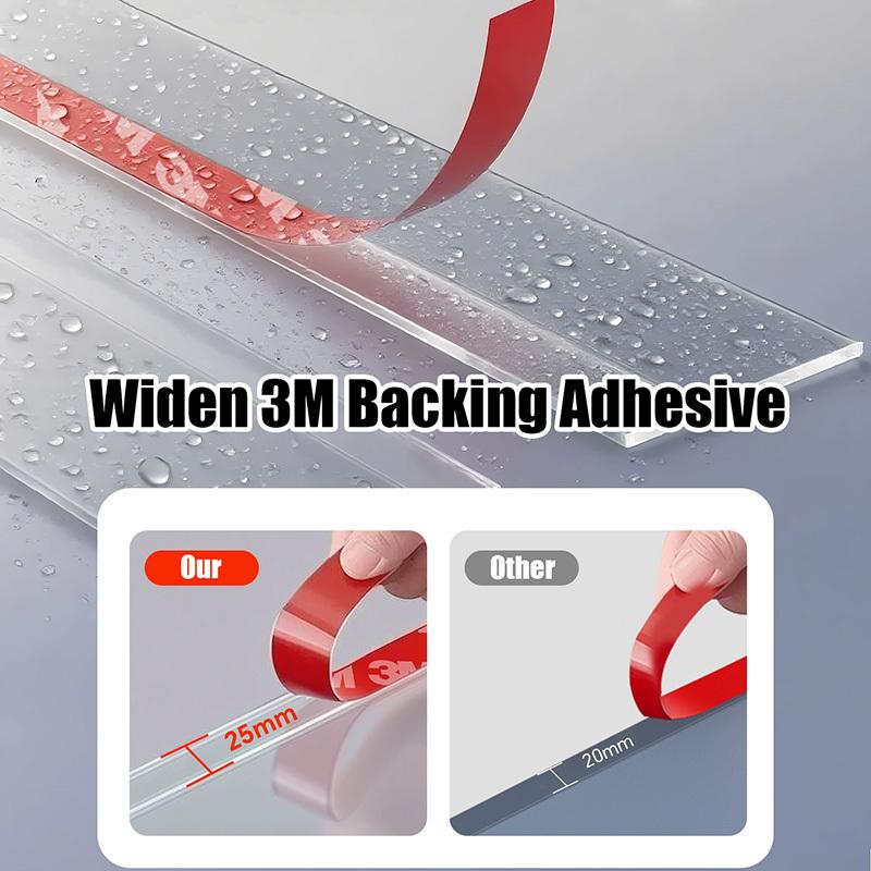 Window waterproof baffle rainproof backflow sealing strip balcony sill water guide bar house leakage maintenance adhesive strip